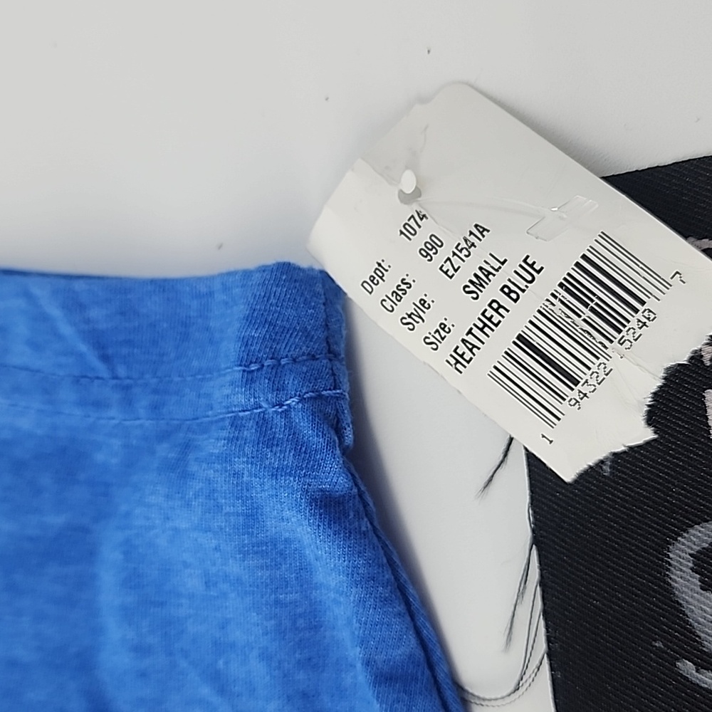 brooklyn standard heather blue shirt Pug - Picture 3 of 6